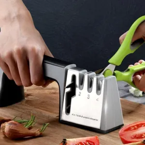 4 in 1 Knife Scissors Sharpener