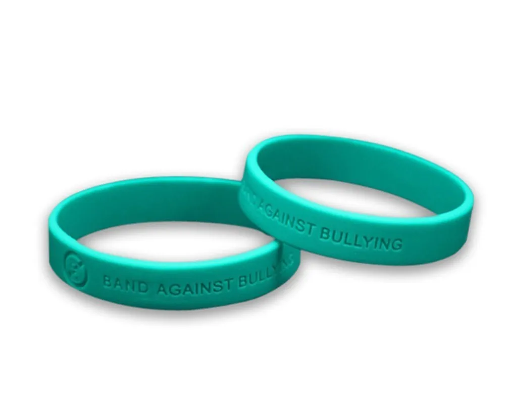 50 Awareness Silicone Bracelets (Pick Your Color/Cause)