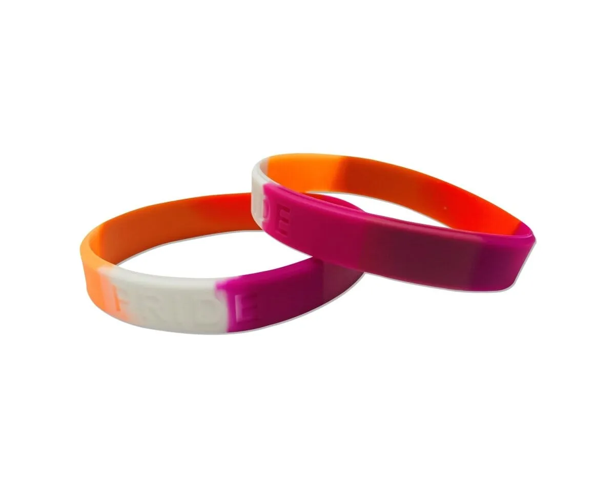 50 Awareness Silicone Bracelets (Pick Your Color/Cause)