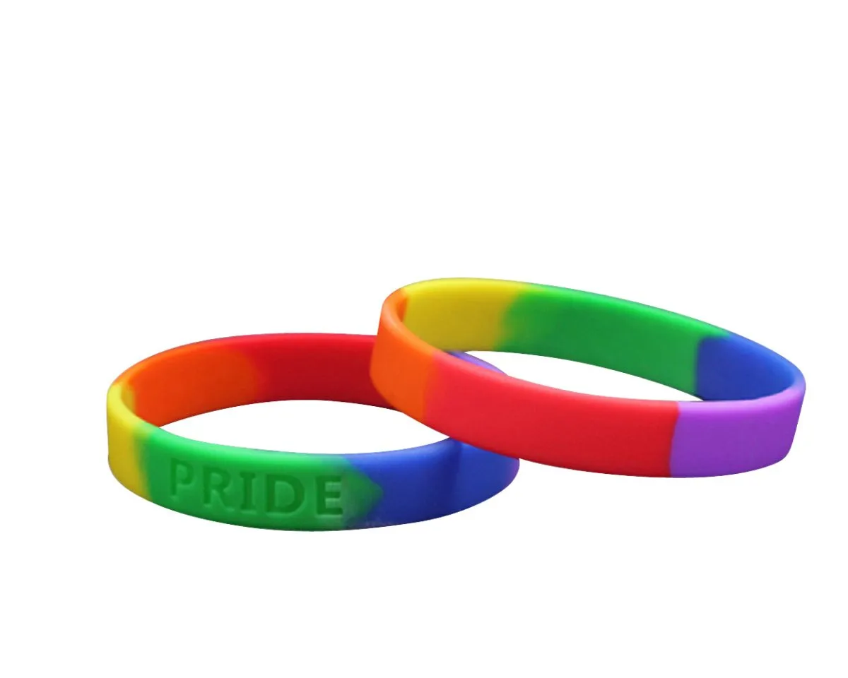 50 Awareness Silicone Bracelets (Pick Your Color/Cause)