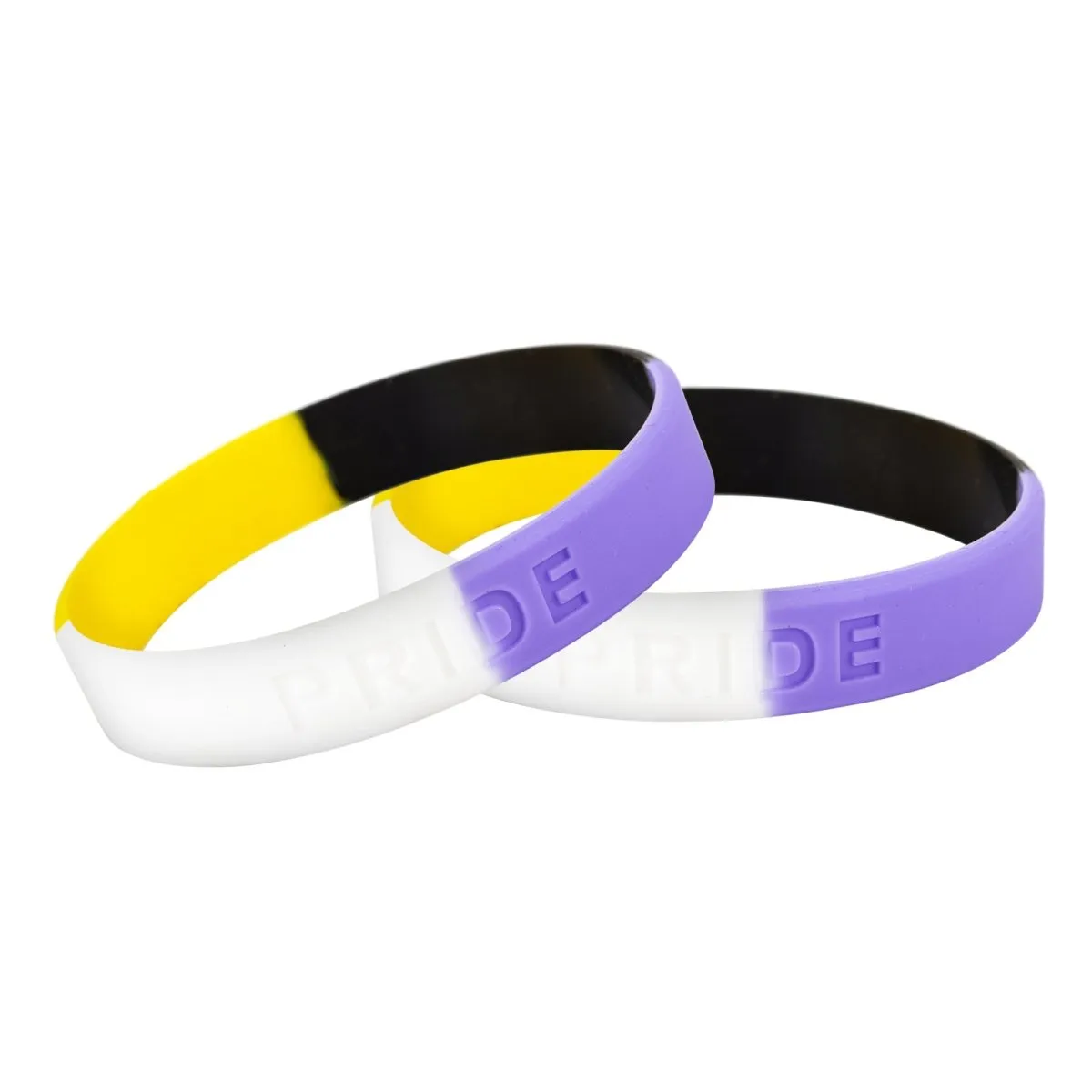 50 Awareness Silicone Bracelets (Pick Your Color/Cause)