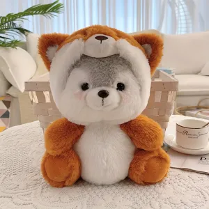 Adorable 20cm Cartoon Animal Plush Toys Koala Pig Fox Dinosaur