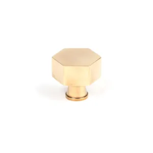 Aged Brass Kahlo Cabinet Knob - 32mm | From The Anvil