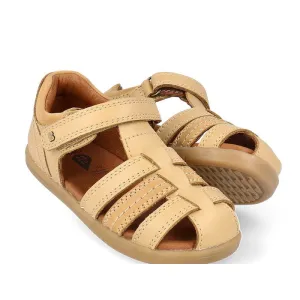 Bobux IWalk Roam Sandal Parchment Beige Closed Toe 626030