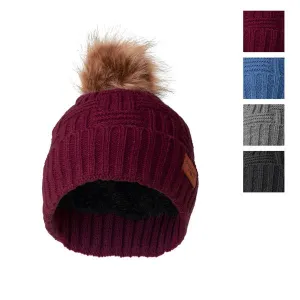 Britt’s Knits® Originals Plush-Lined Pom Hat