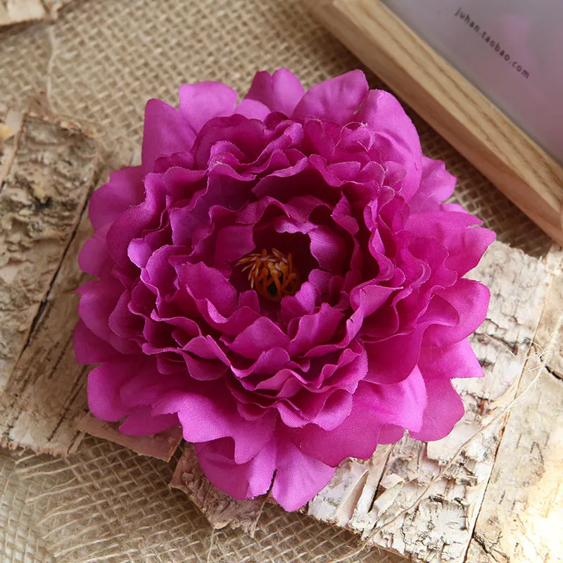 Bulk Peonies Silk Flowers for Cake Toppers Flower Wall DIY