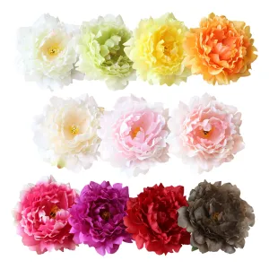 Bulk Peonies Silk Flowers for Cake Toppers Flower Wall DIY