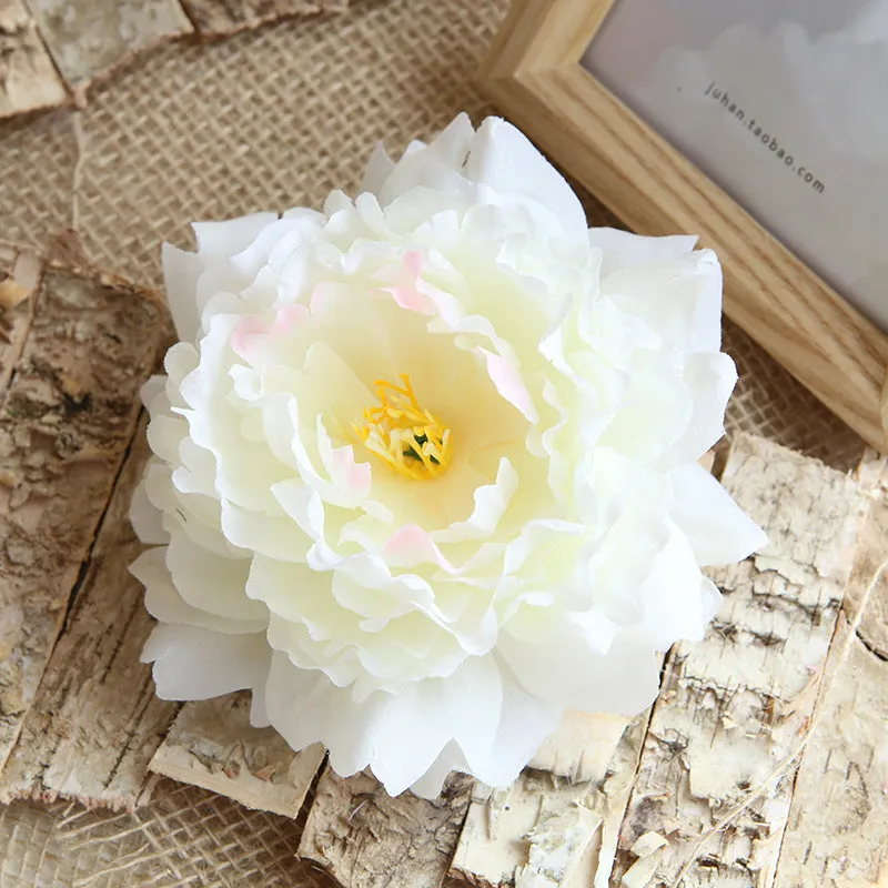 Bulk Peonies Silk Flowers for Cake Toppers Flower Wall DIY