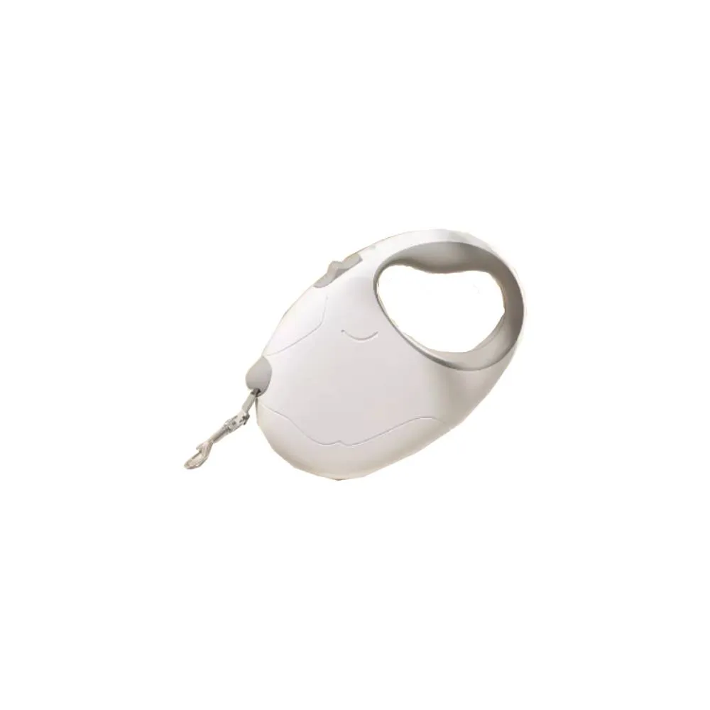 Carno Pet Retractable Leash 5m (L18cm x B13cm) - Ivory White