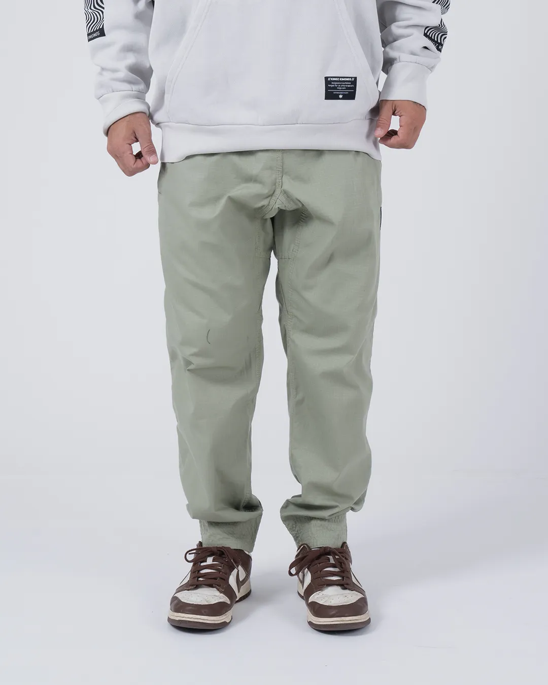 Casual Rip Stop Gi Pant - Sage