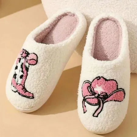 Soon-to-Be-Released Cowgirl Slippers for Women