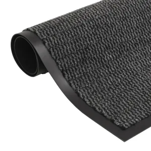 Dust Control Mat Rectangular Tufted 120x180 cm Anthracite