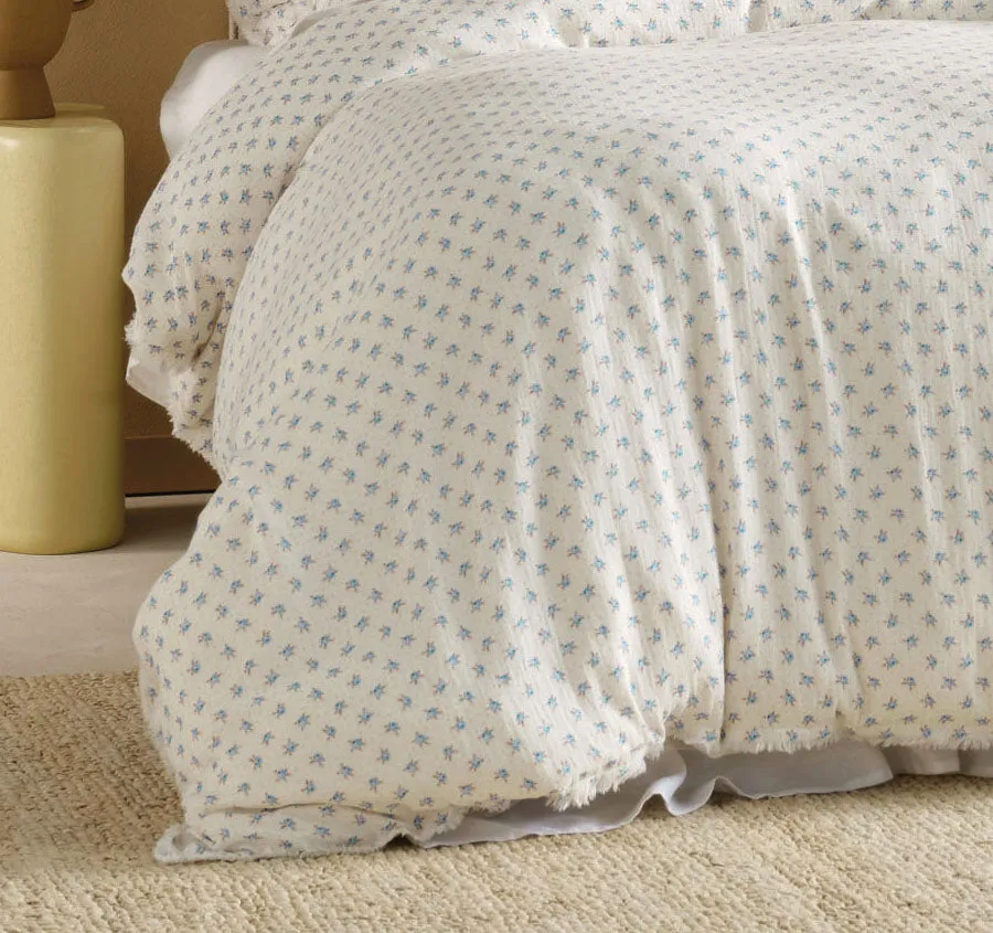 Eloise Quilt Cover Set Range Vanilla