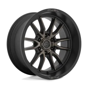 Fuel Clash Wheels Matte Black Double Dark Tint D762 | 2022-2025 Toyota Tundra (Multiple Size Options)