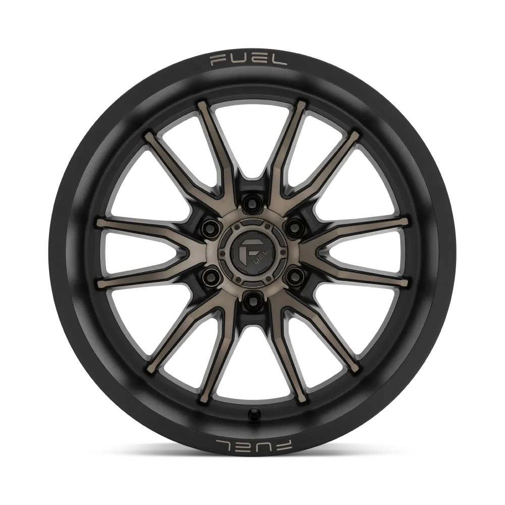 Fuel Clash Wheels Matte Black Double Dark Tint D762 | 2022-2025 Toyota Tundra (Multiple Size Options)