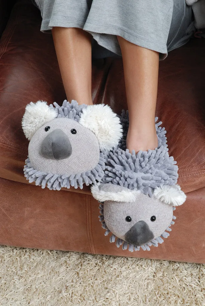 Fuzzy Friends Slippers Koala