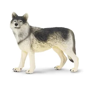 Gray Wolf Toy