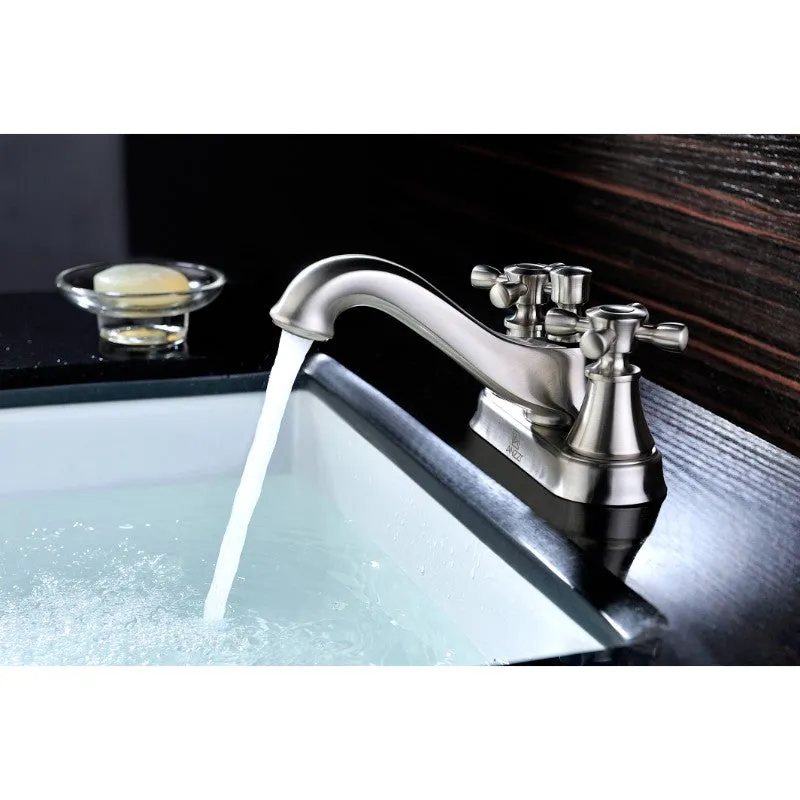Major Centerset Bathroom Faucet in Brushed Nickel