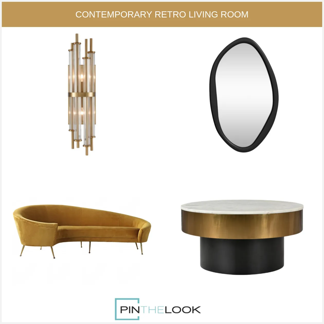 Modern Luxe Dijon Velvet Sofa