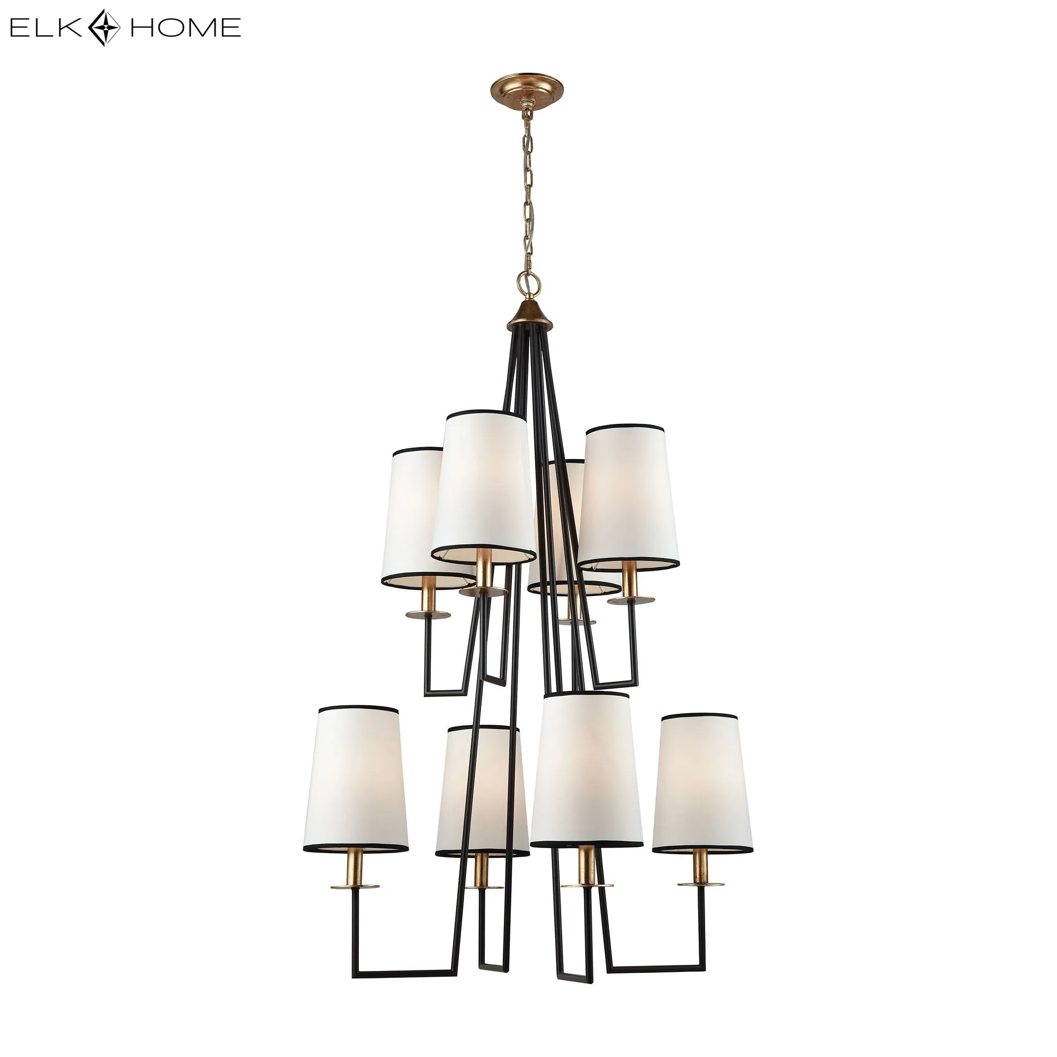 Nico 30" 8 Light Chandelier in Oil Rubbed Bronze