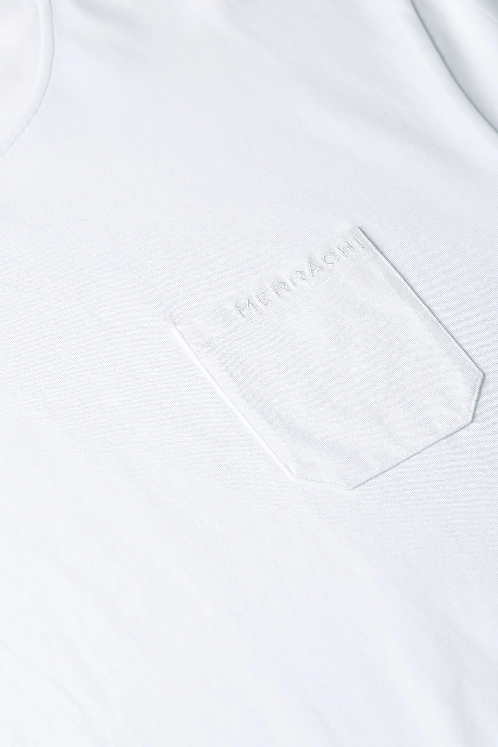 Oversized Cotton Tee | White