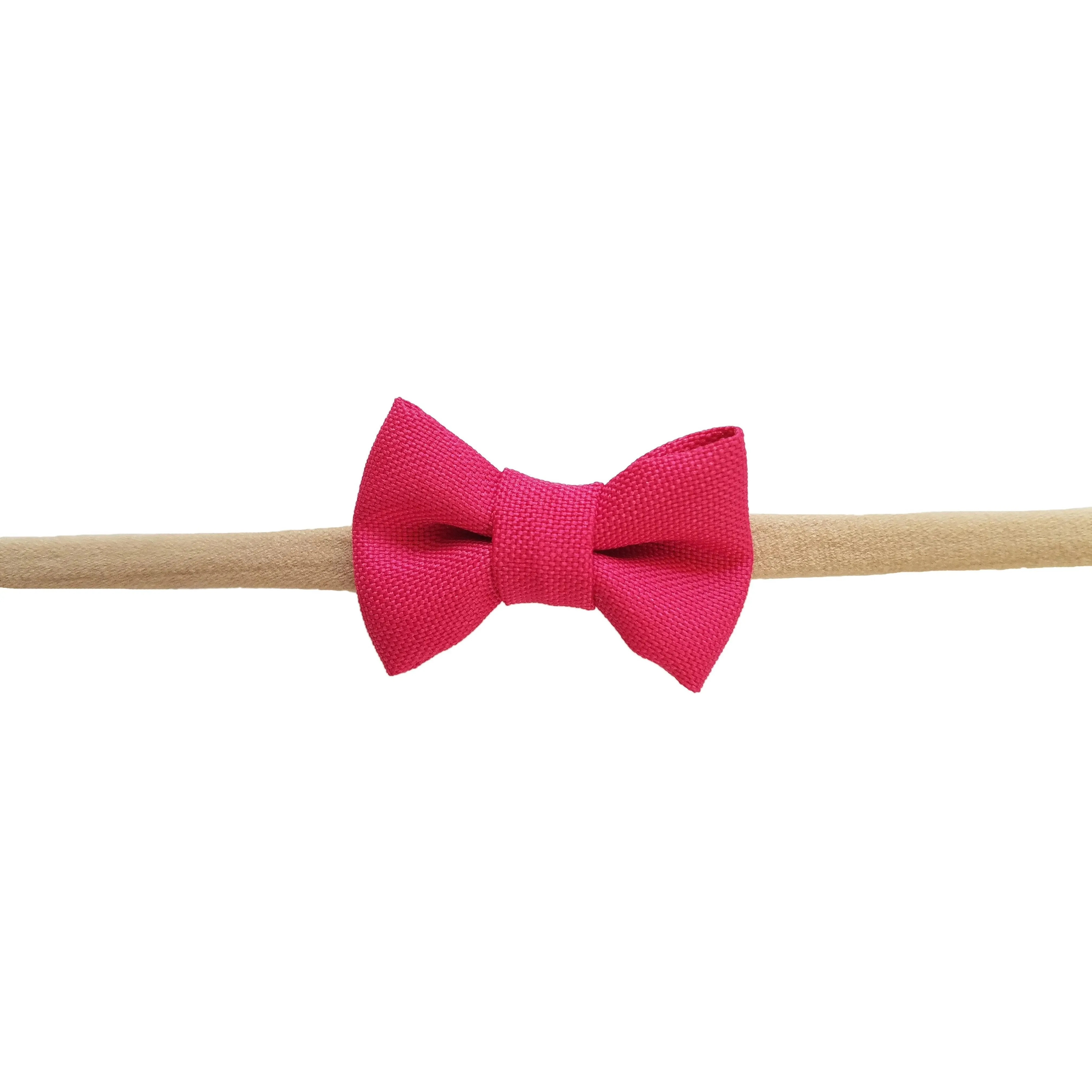 Red 1.5" Tiny Bow Headband