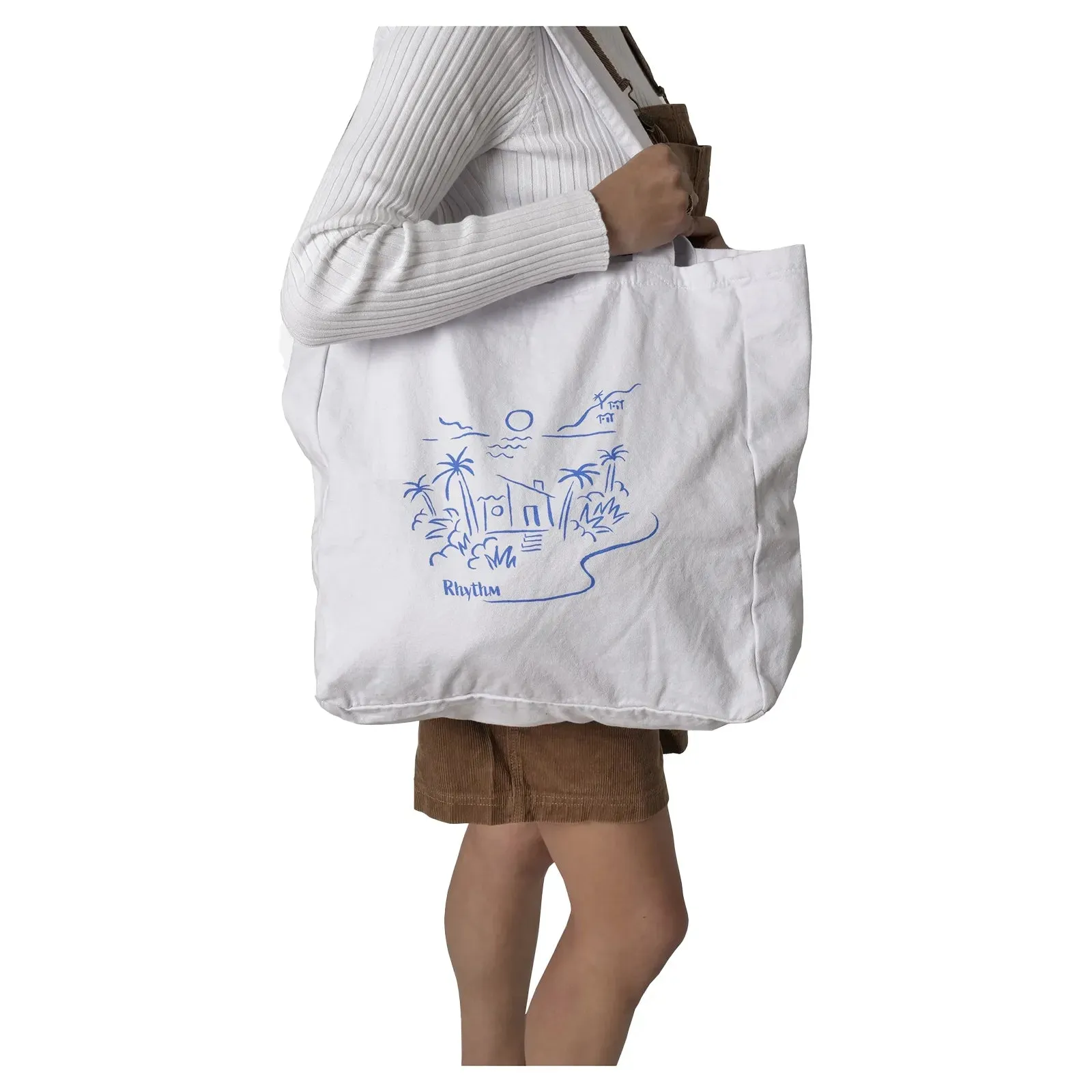 Rhythm Palma Tote Bag - White