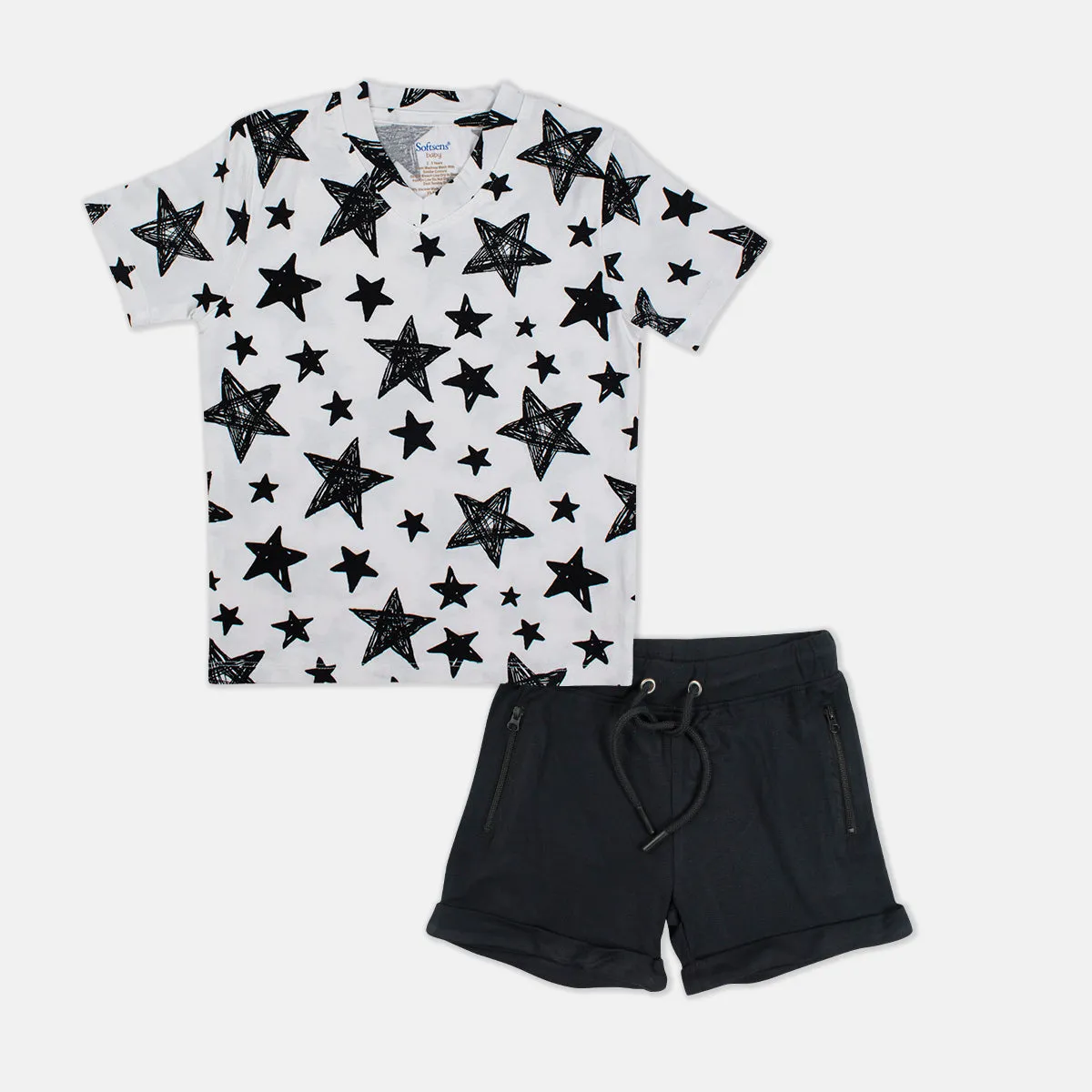 Rockstar polo t-shirt & shorts