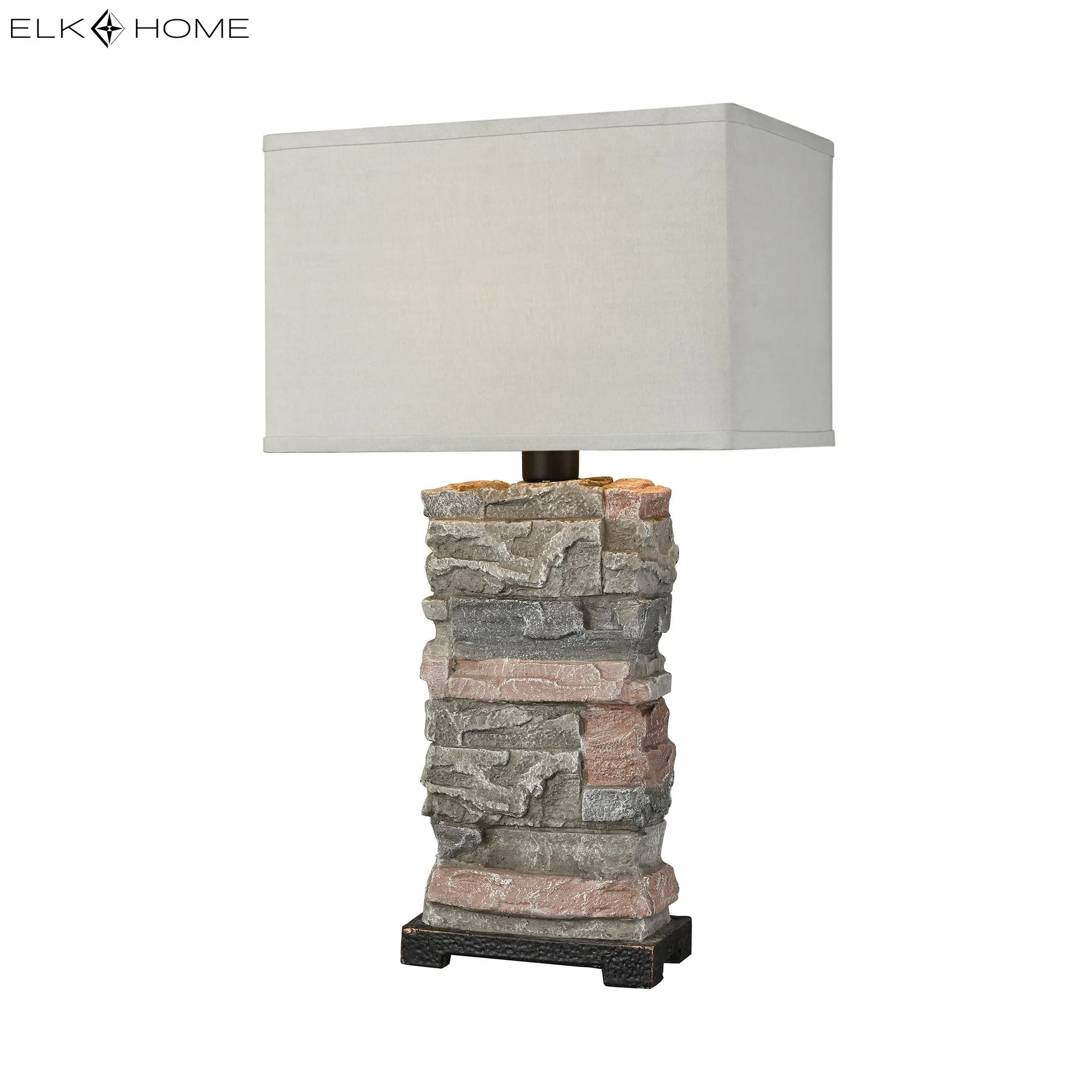 Terra Firma 30" Table Lamp in Stone